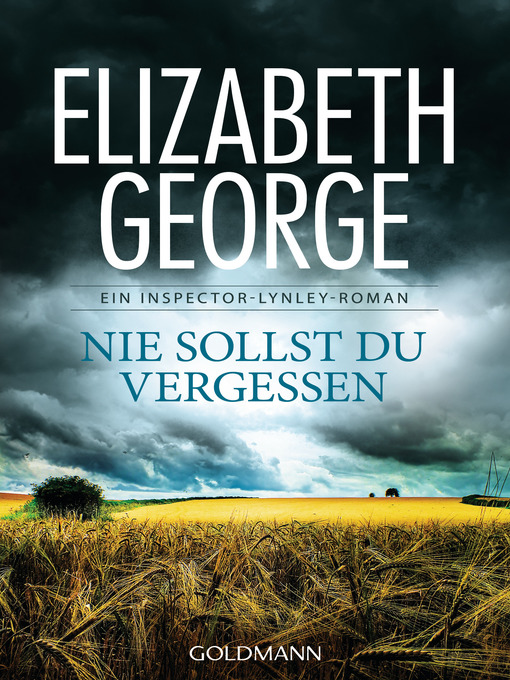 Title details for Nie sollst du vergessen by Elizabeth George - Available